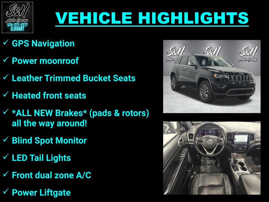 Used 2021 Jeep Grand Cherokee Limited AWD/4WD image 3