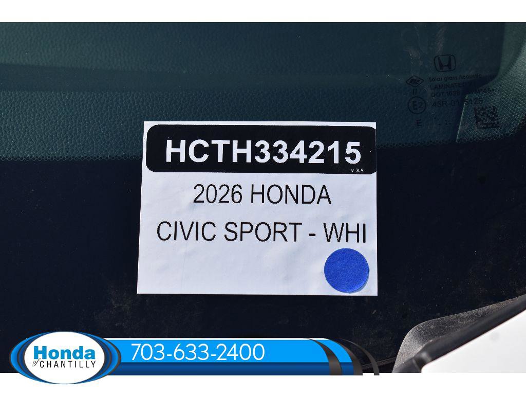 New 2026 Honda Civic Sport image 35