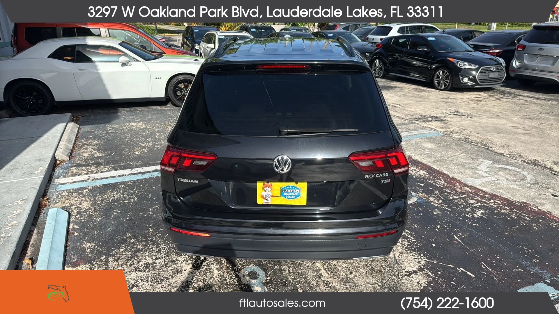 Used 2018 Volkswagen Tiguan S w/ Front Fog Lights Package FWD image 9