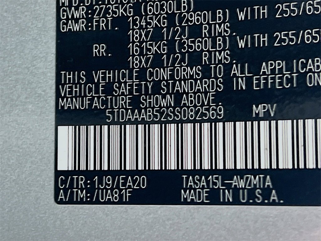 Certified 2025 Toyota Grand Highlander AWD image 33