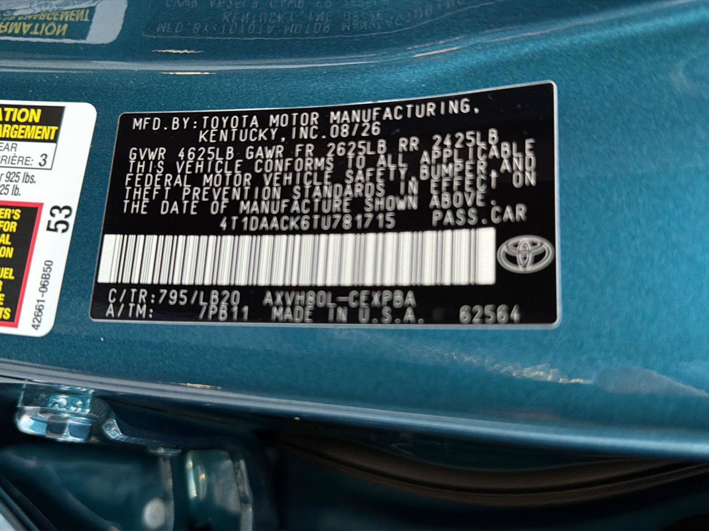 New 2026 Toyota Camry XSE w/ Premium Plus Package FWD image 36