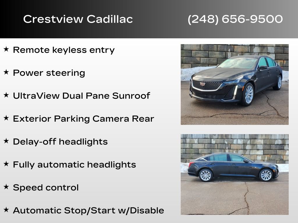 Certified 2023 Cadillac CT5 Luxury w/ Sun And Sound Package image 18