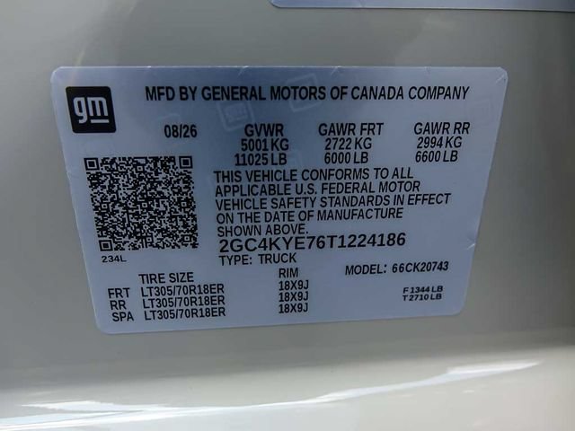 New 2026 Chevrolet Silverado 2500 ZR2 w/ Snow Plow Prep/Camper Package AWD/4WD image 28