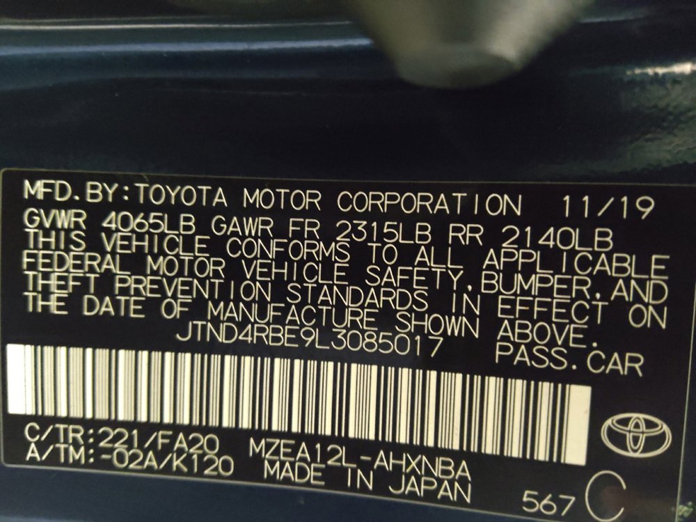Used 2020 Toyota Corolla SE FWD image 33