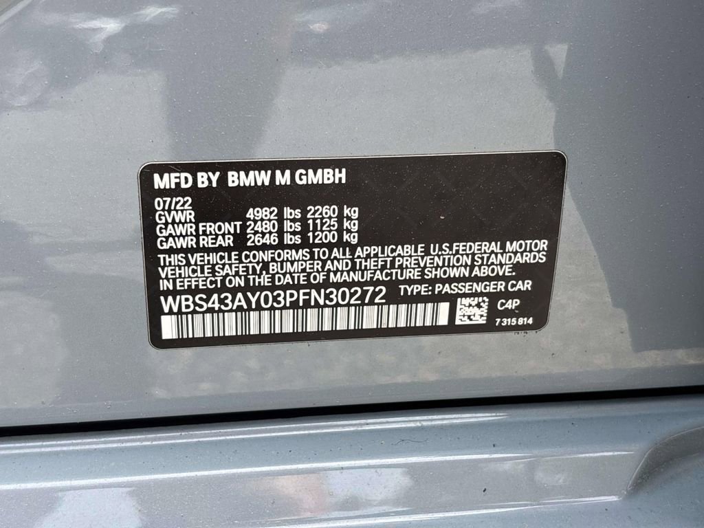 Used 2023 BMW M3 Competition AWD/4WD image 33