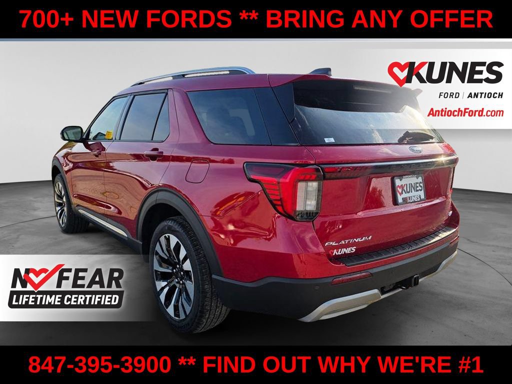 New 2026 Ford Explorer Platinum w/ LUX Leather Package AWD/4WD image 6