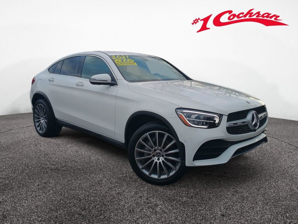 Certified 2021 Mercedes-Benz GLC 300 4MATIC Coupe image 1