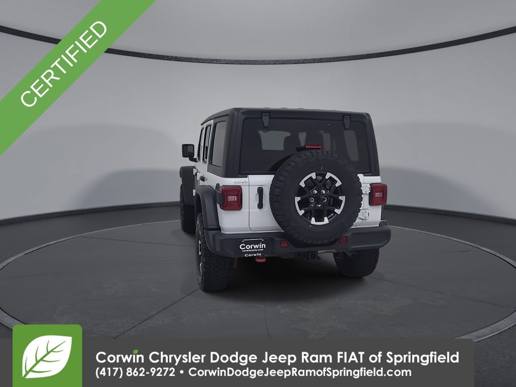 Certified 2026 Jeep Wrangler Unlimited Rubicon AWD/4WD image 12