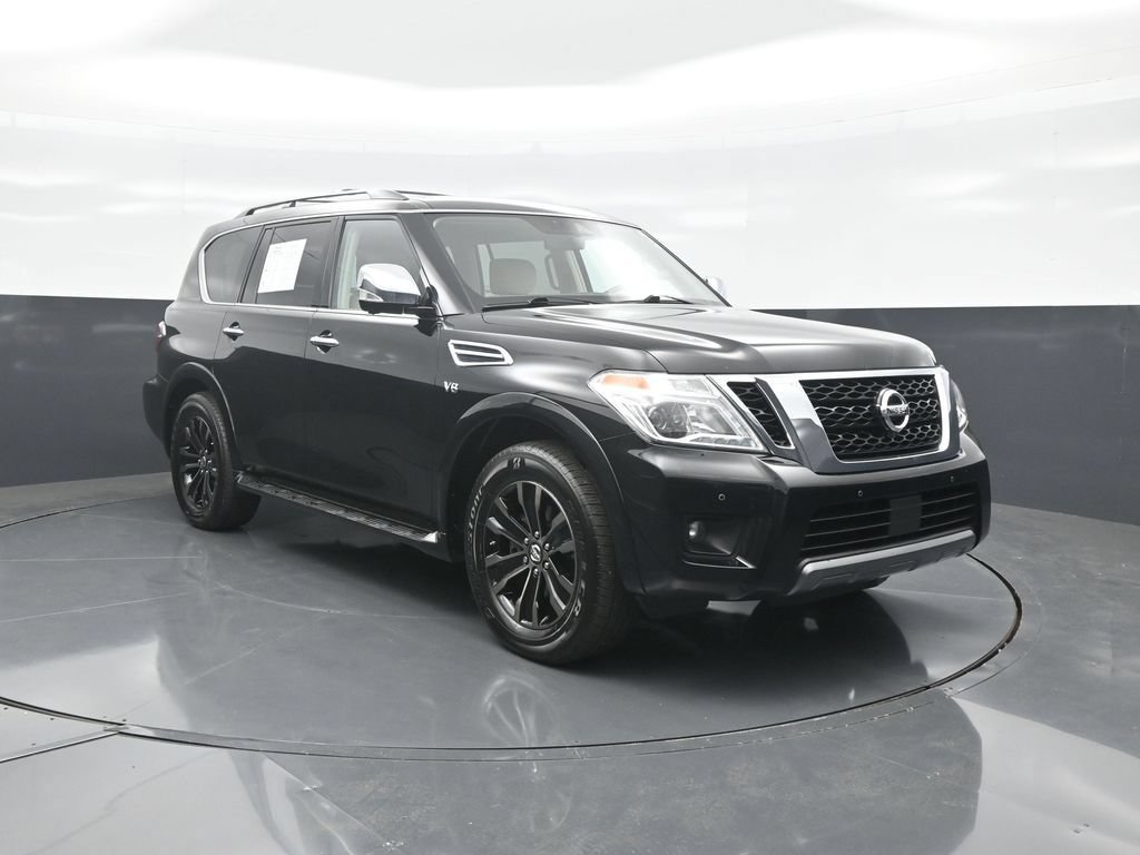 Used 2020 Nissan Armada Platinum w/ Captain's Chairs Package AWD/4WD image 1