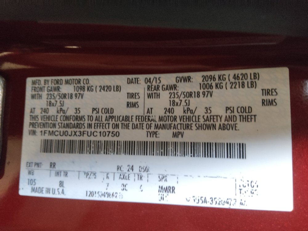 Used 2015 Ford Escape Titanium FWD image 33