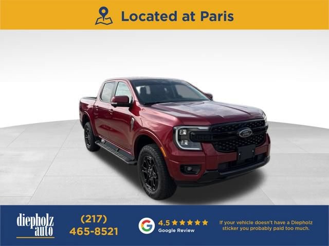 Used 2025 Ford Ranger Lariat w/ Black Appearance Package AWD/4WD image 1