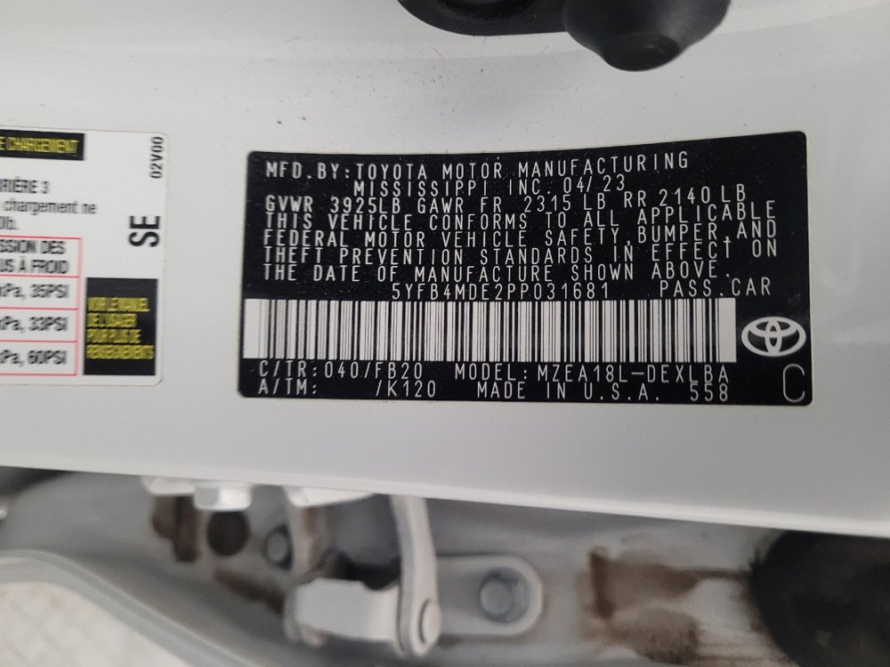 Used 2023 Toyota Corolla LE FWD image 33