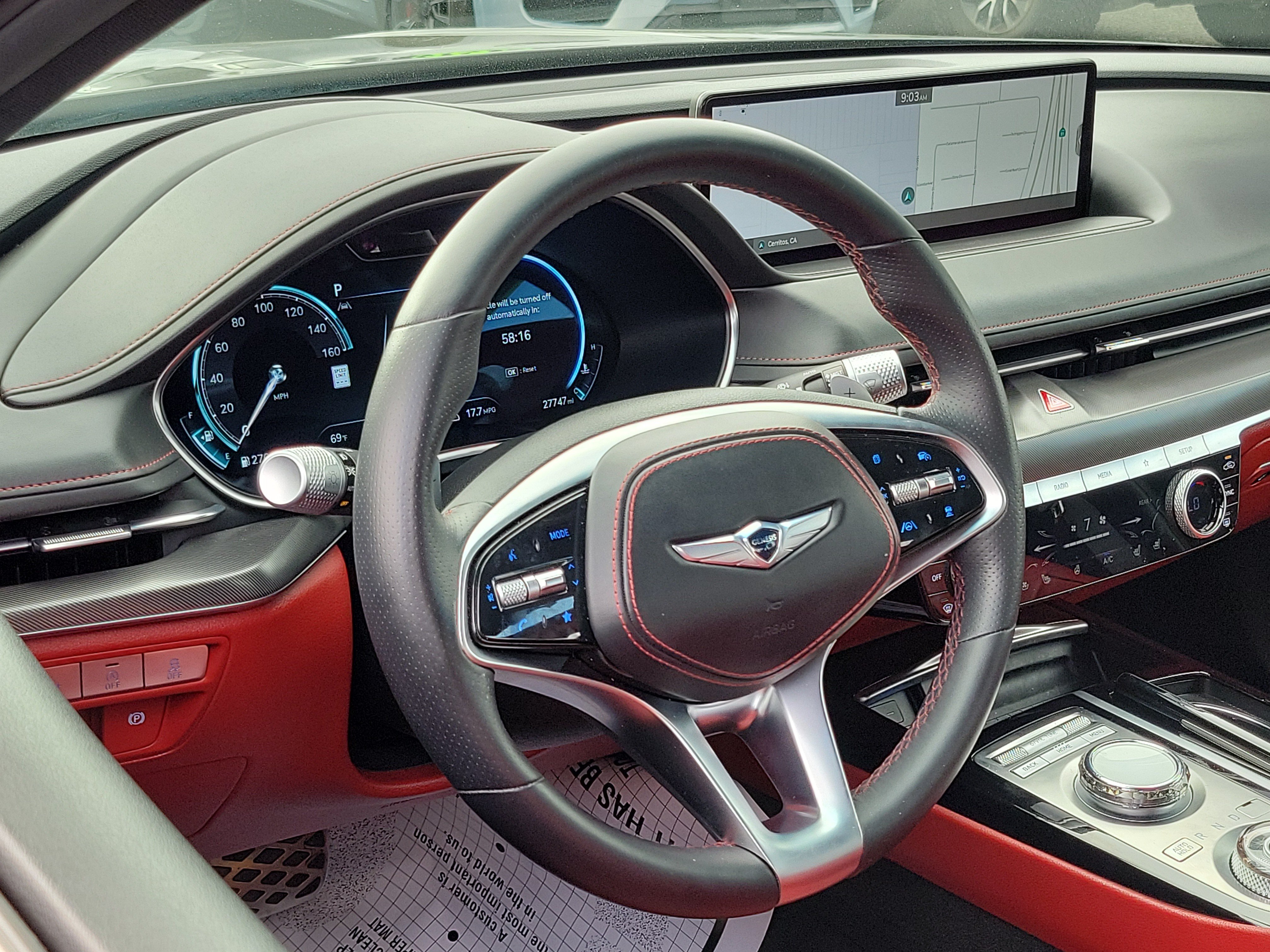 Certified 2024 Genesis G80 2.5T w/ Sport Prestige Package AWD/4WD image 9