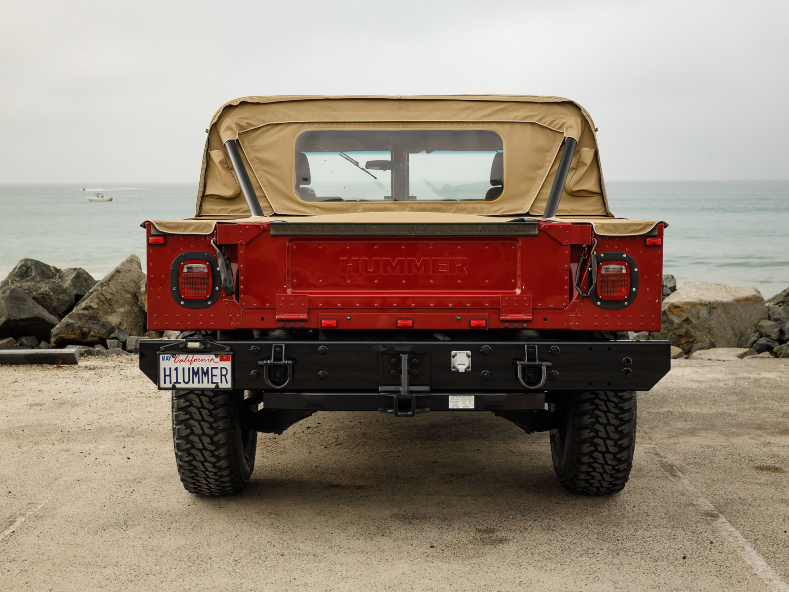 Used 1998 HUMMER H1 OPEN TOP SPORT UTILITY 4D image 13