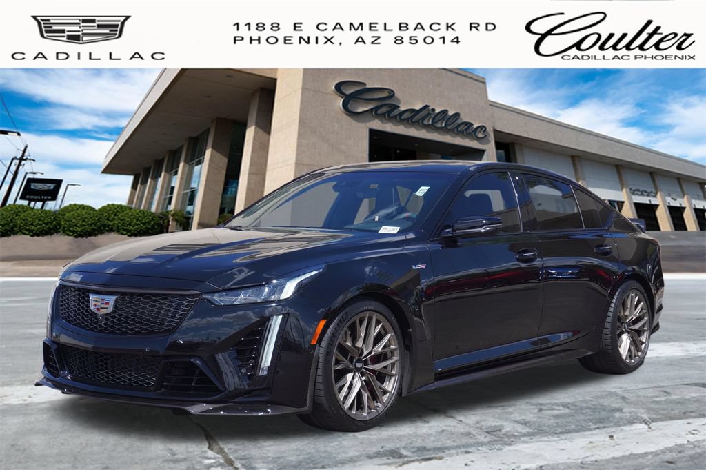 Certified 2022 Cadillac CT5 V Blackwing w/ Carbon Fiber Package 2 RWD image 1