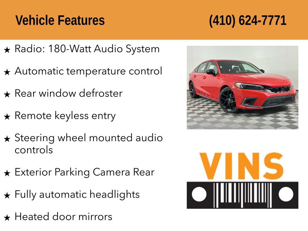 Used 2025 Honda Civic Sport image 5