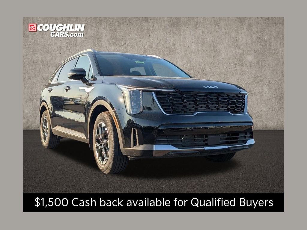 New 2025 Kia Sorento S w/ Panoramic Sunroof Package image 1