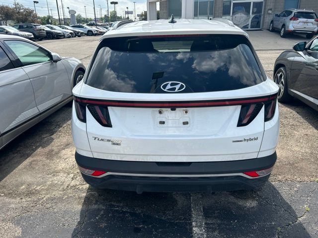 Used 2022 Hyundai Tucson Blue w/ Cargo Package AWD/4WD image 3