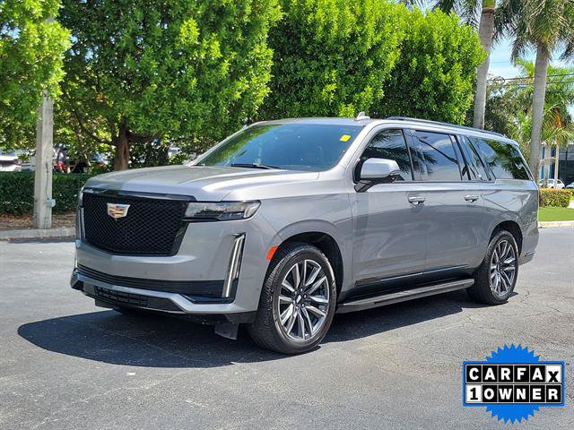 Used 2022 Cadillac Escalade ESV Sport w/ Touring Package RWD image 64