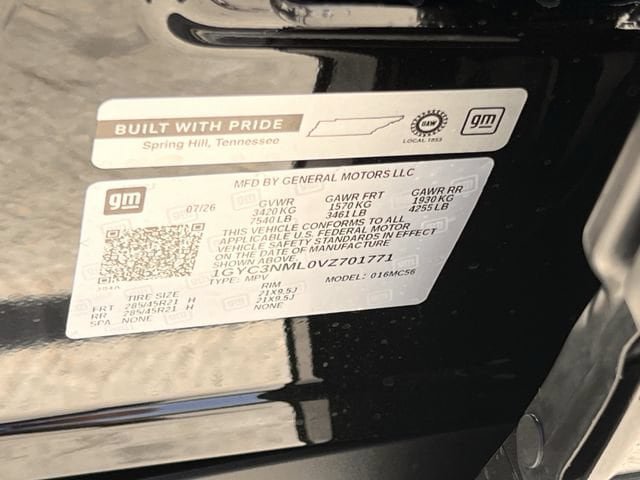 New 2027 Cadillac Vistiq Luxury AWD/4WD image 27