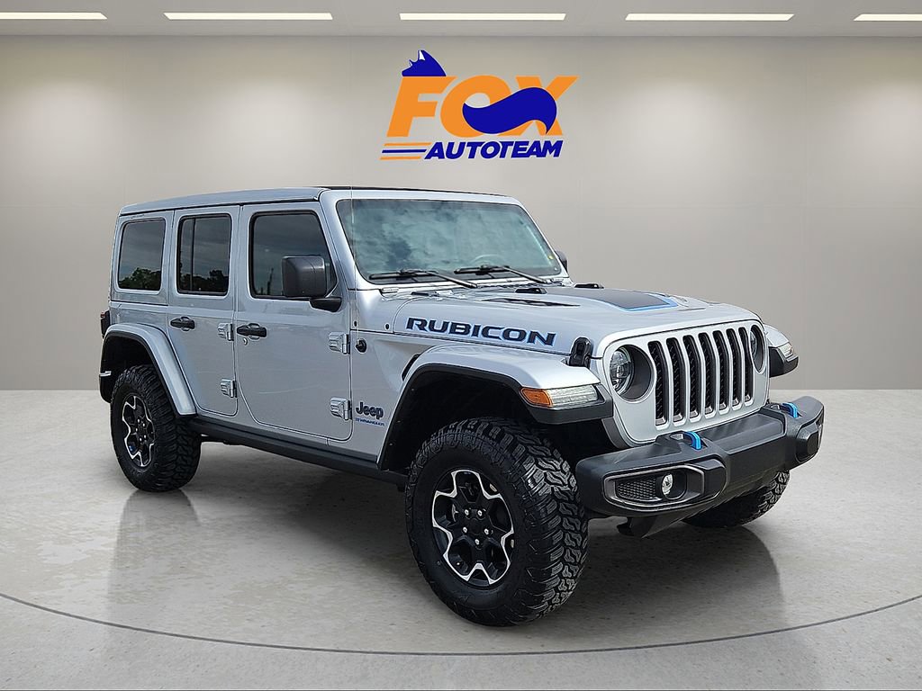 Used 2023 Jeep Wrangler Unlimited Rubicon 4xe w/ Cold Weather Group AWD/4WD image 7