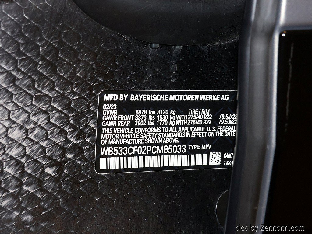 Used 2023 BMW iX M60 w/ Executive Package AWD/4WD image 39