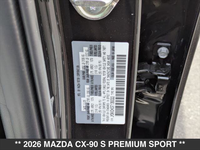 New 2026 MAZDA CX-90 3.3 Turbo S w/ Premium Package AWD/4WD image 14