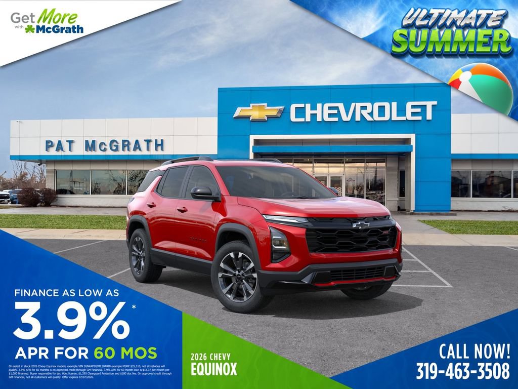 New 2026 Chevrolet Equinox RS w/ Convenience Package III