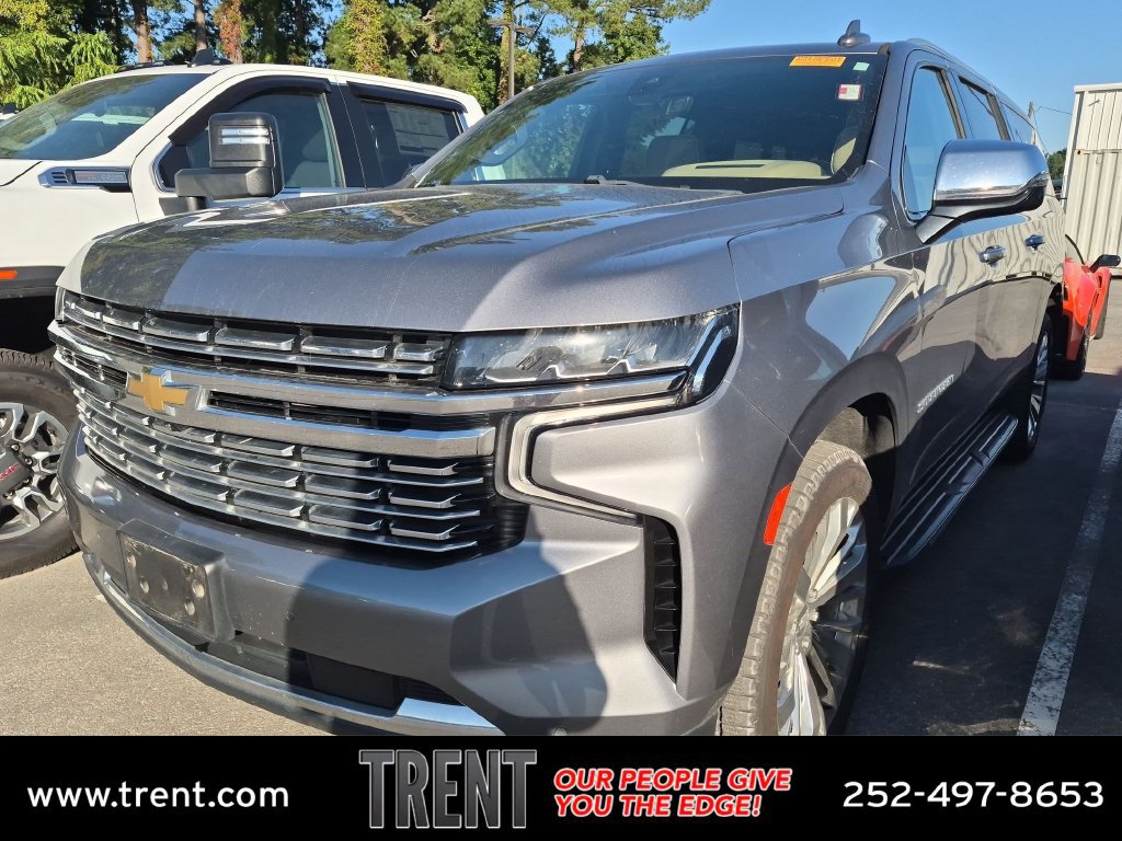 Used 2021 Chevrolet Suburban Premier w/ Premium Package AWD/4WD image 1