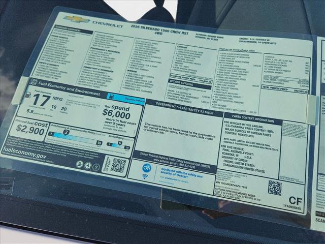 New 2026 Chevrolet Silverado 1500 RST w/ Safety Package image 18