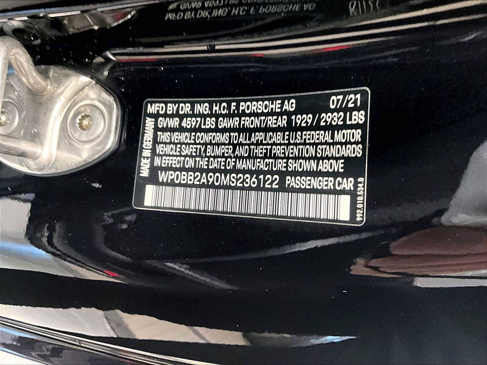 Used 2021 Porsche 911 Targa 4S image 35