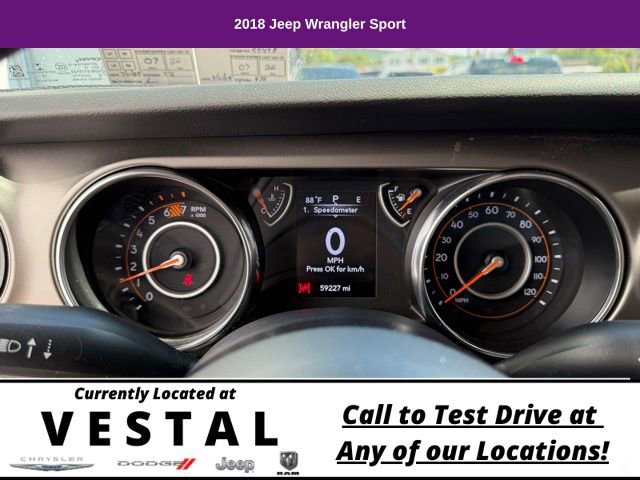 Used 2018 Jeep Wrangler Sport image 15