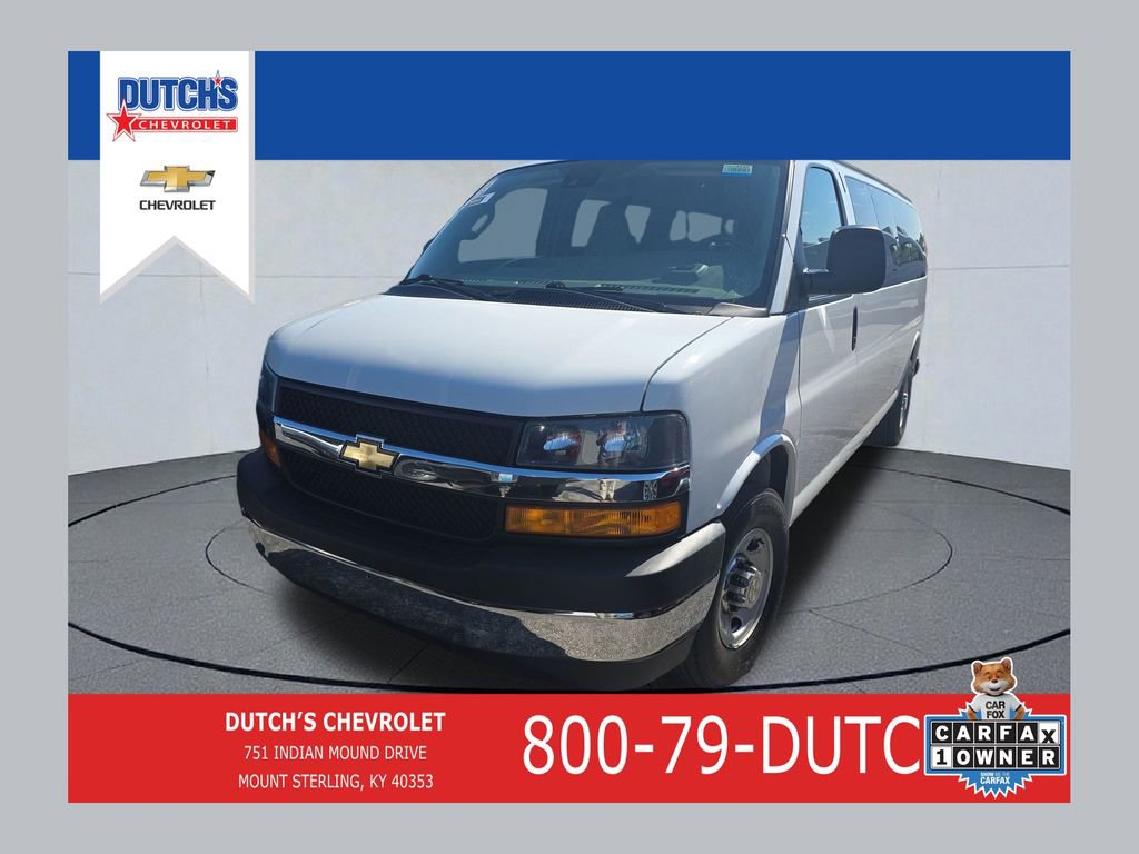 Used 2024 Chevrolet Express 3500 LT w/ LT Preferred Equipment Group RWD image 1