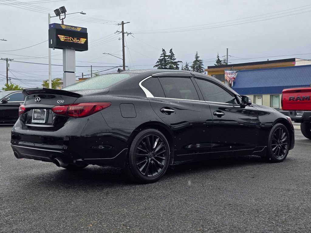Used 2022 INFINITI Q50 Luxe w/ Cargo Package RWD image 6