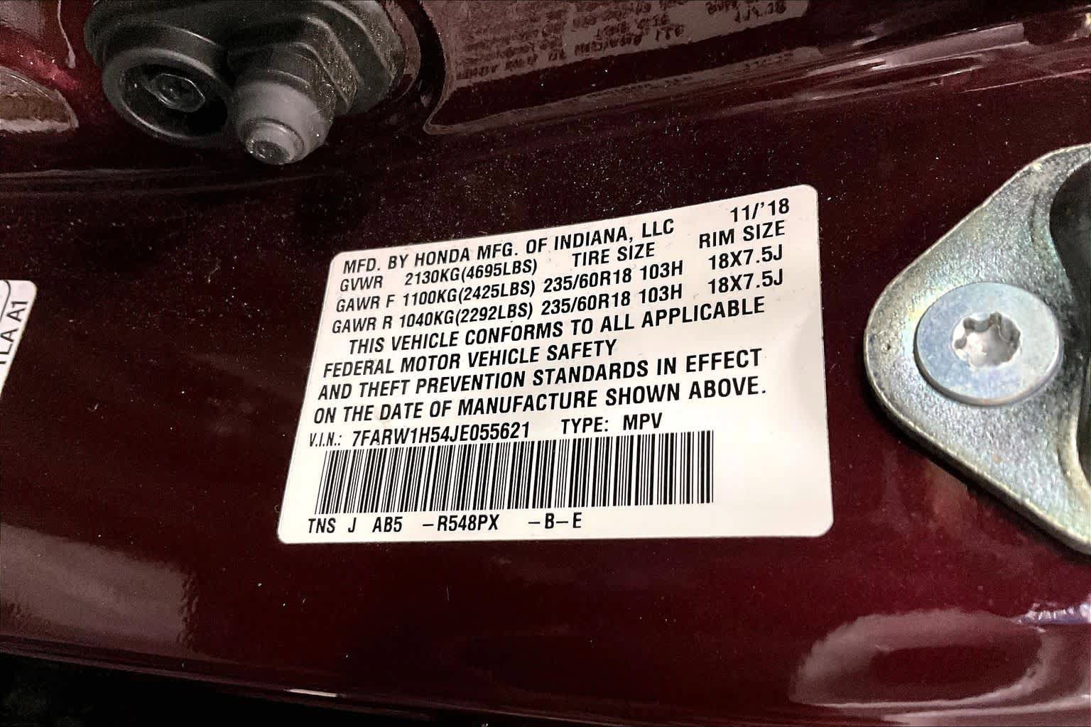 Used 2018 Honda CR-V EX image 35