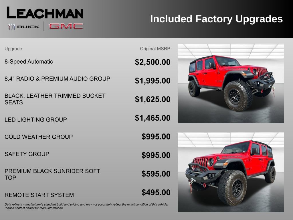 Used 2021 Jeep Wrangler Unlimited Rubicon image 10
