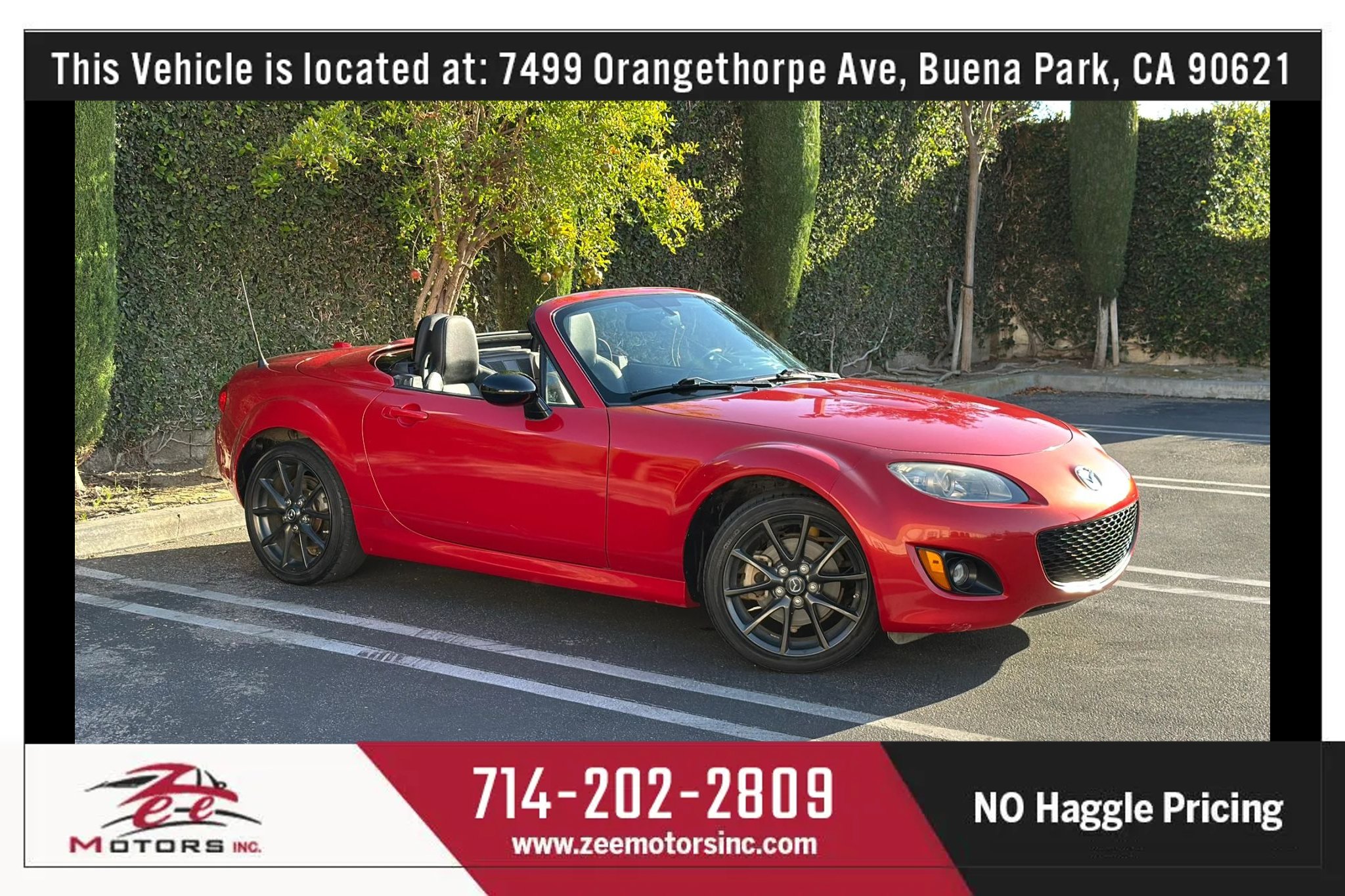 Used 2012 MAZDA MX-5 Miata Special Edition