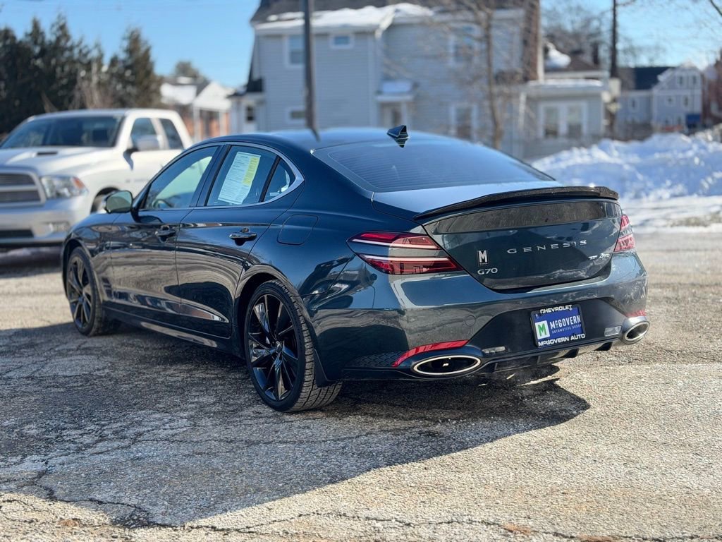 Used 2023 Genesis G70 3.3T w/ Sport Prestige Package image 4