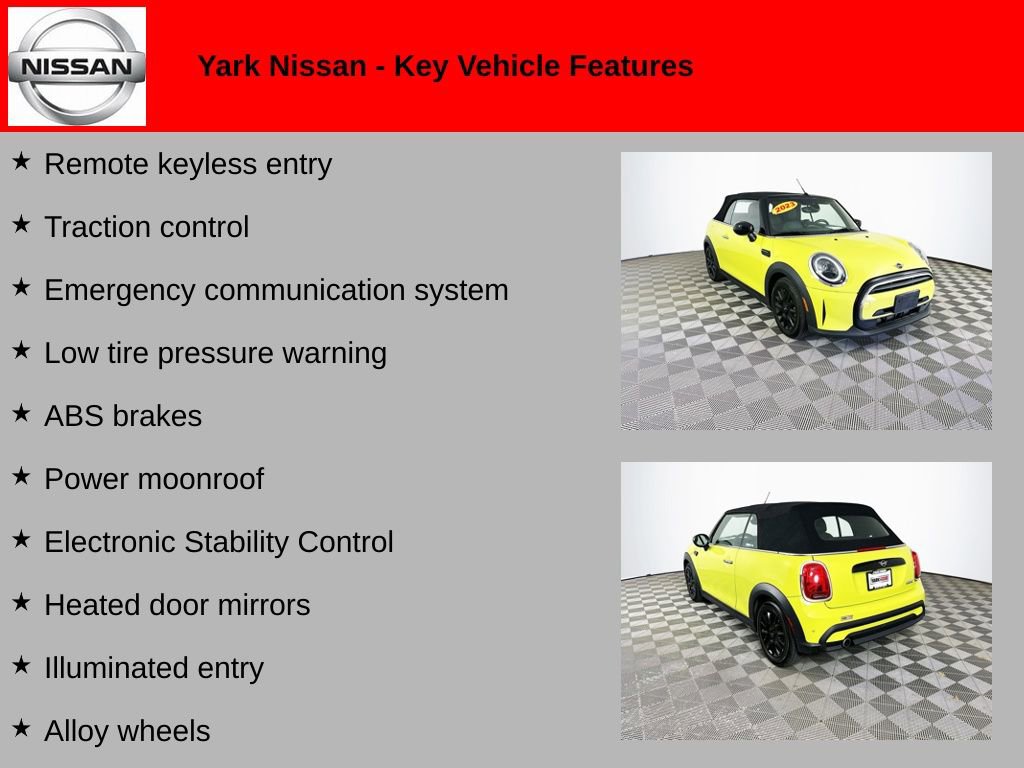 Used 2023 MINI Cooper Convertible image 2