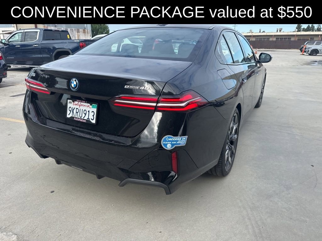 Certified 2024 BMW i5 eDrive40i w/ M Sport Package RWD image 5