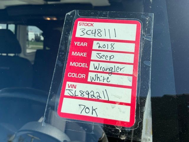 Used 2018 Jeep Wrangler Unlimited Sport AWD/4WD image 37