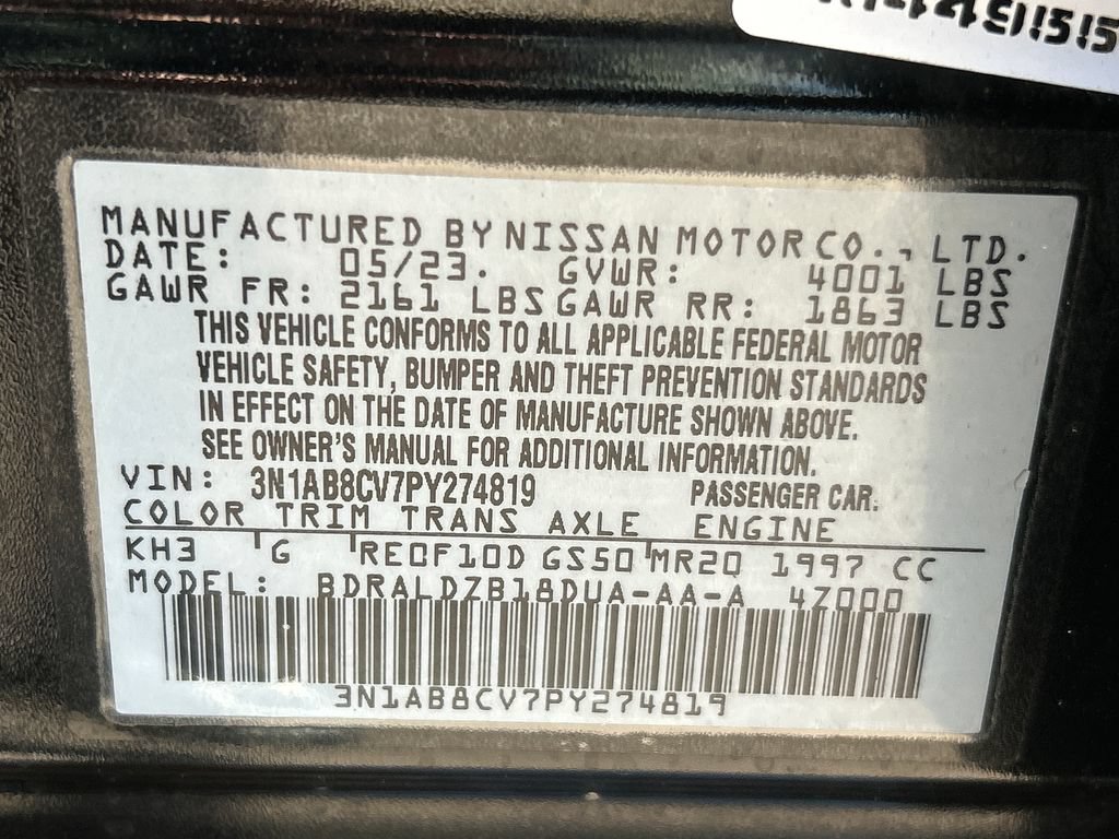 Used 2023 Nissan Sentra SV FWD image 31