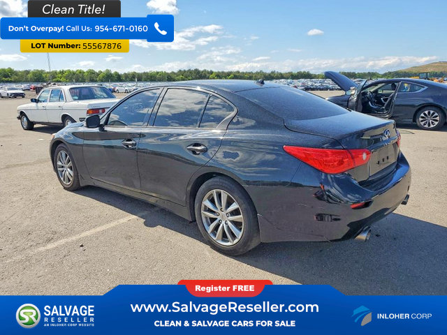 Used 2016 INFINITI Q50 3.0t Premium w/ 3.0T Premium Plus Package AWD/4WD image 3