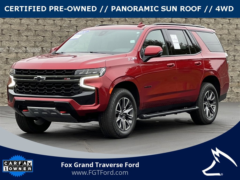 Used 2021 Chevrolet Tahoe Z71 w/ Z71 Signature Package