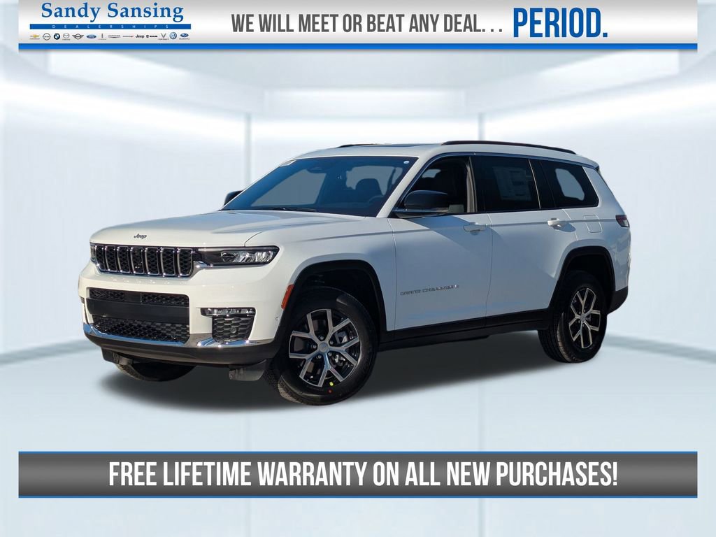 New 2025 Jeep Grand Cherokee L Limited w/ Luxury Tech Group II