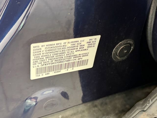 Used 2016 Honda Pilot EX image 17