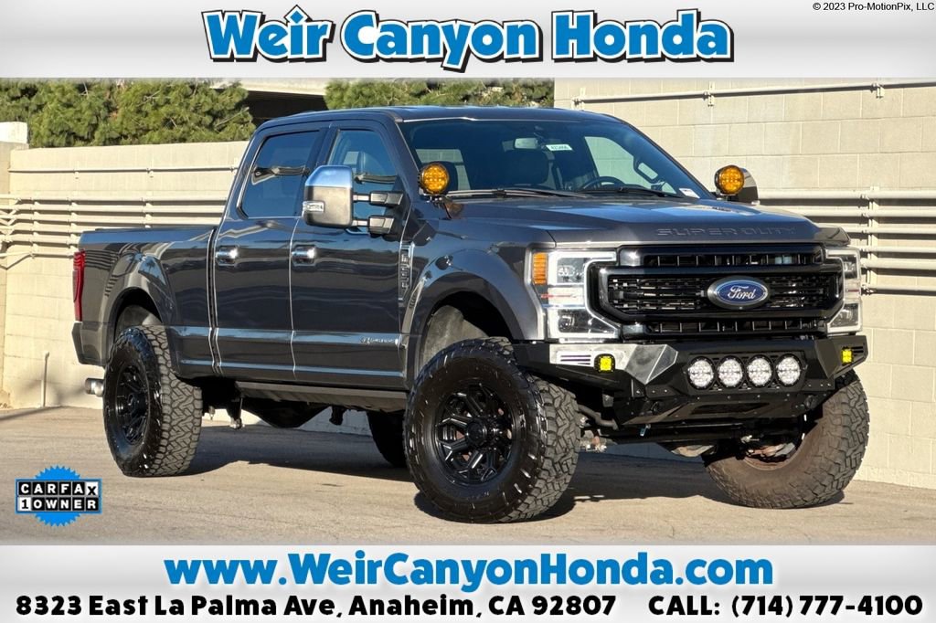 Used 2021 Ford F250 Platinum w/ FX4 Off-Road Package