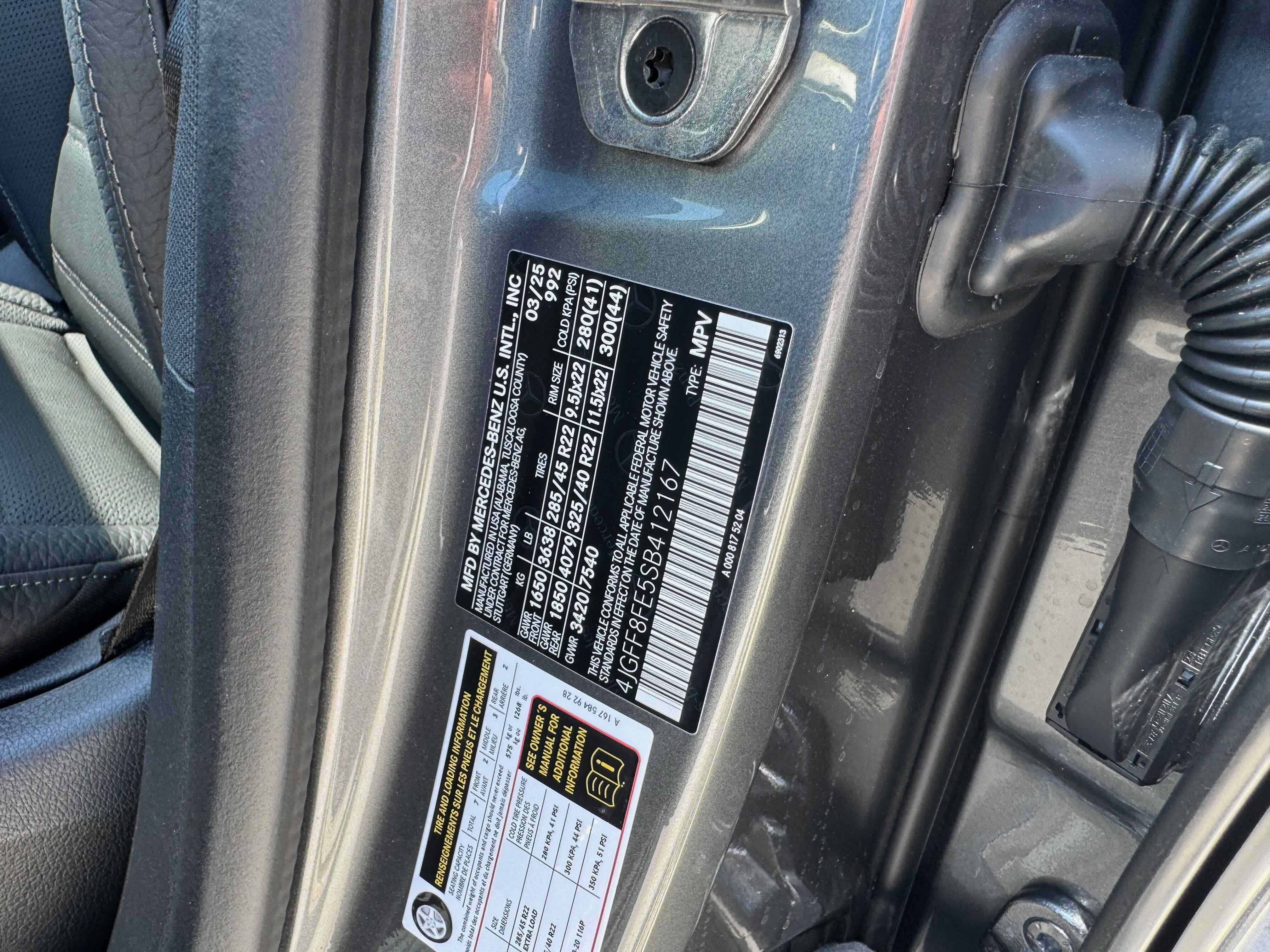 New 2025 Mercedes-Benz GLS 580 4MATIC image 34