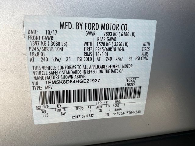 Used 2017 Ford Explorer XLT w/ Equipment Group 202A AWD/4WD image 41