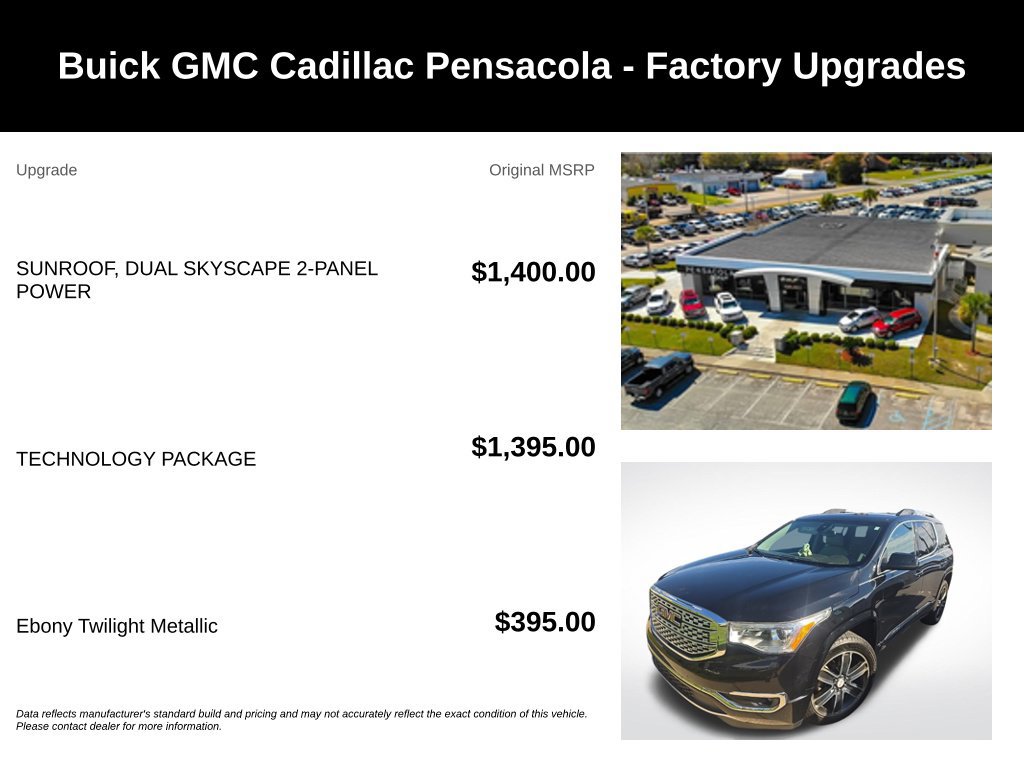 Used 2018 GMC Acadia Denali w/ Technology Package FWD image 4